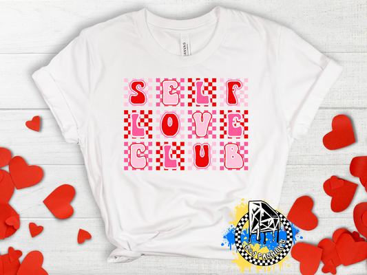 Self Love Club Valentine's Girls Shirt Boys Shirt Men's Shirt Ladies Shirt