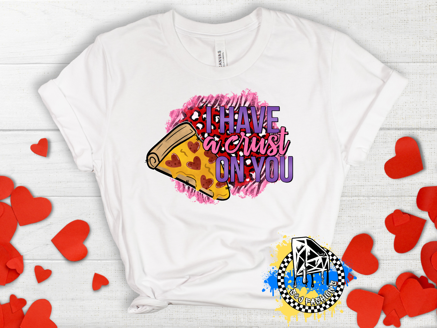 I have a crust on you Valentine's Girls Shirt Boys Shirt