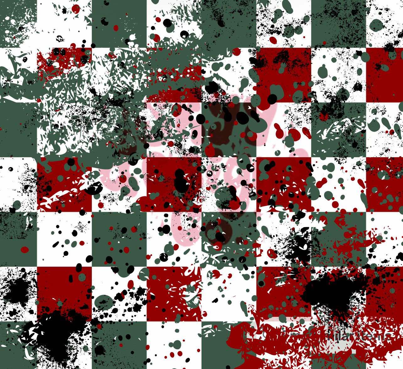 Checker Christmas Handmade