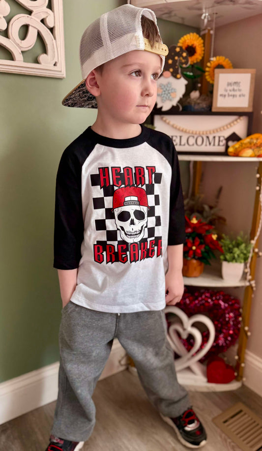 Heart Breaker Valentine's Mens Shirt Ladies Shirt Girls Shirt Boys Shirt