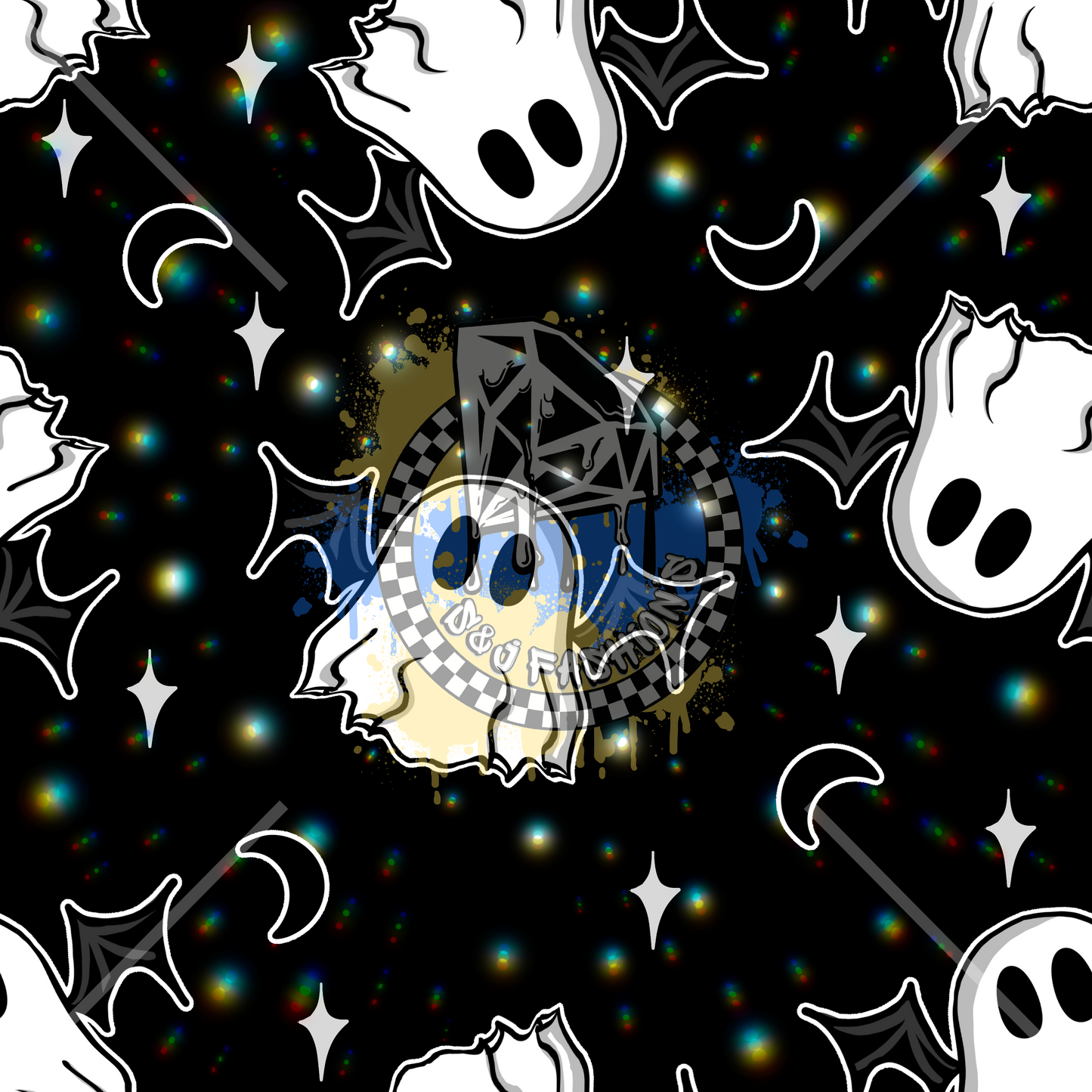 Bat Ghost Halloween Handmade