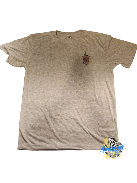 Running On Bluey & Iced Coffee Ladies Shirt Mens Shirt