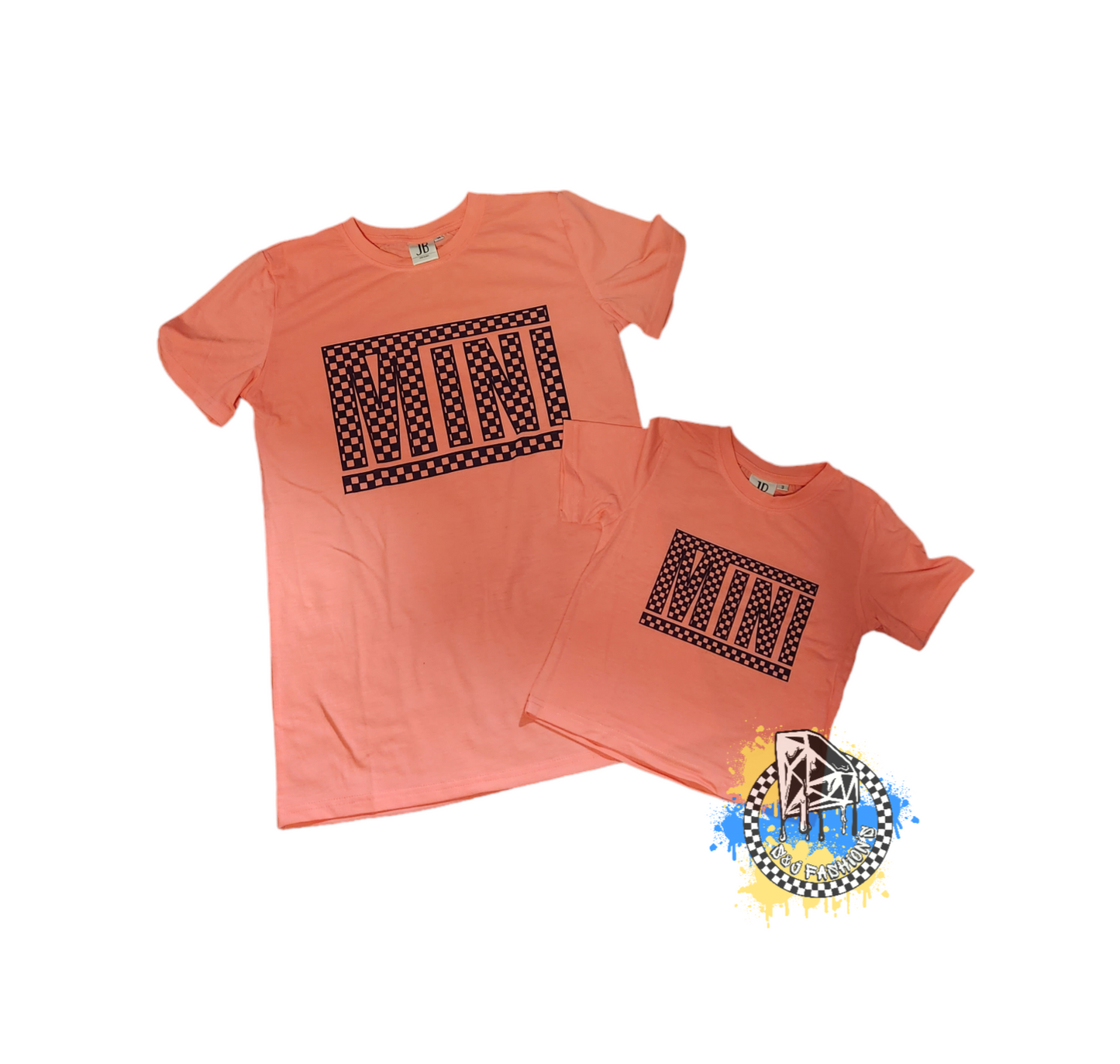 Mini Checker Boys Shirt Girls Shirt