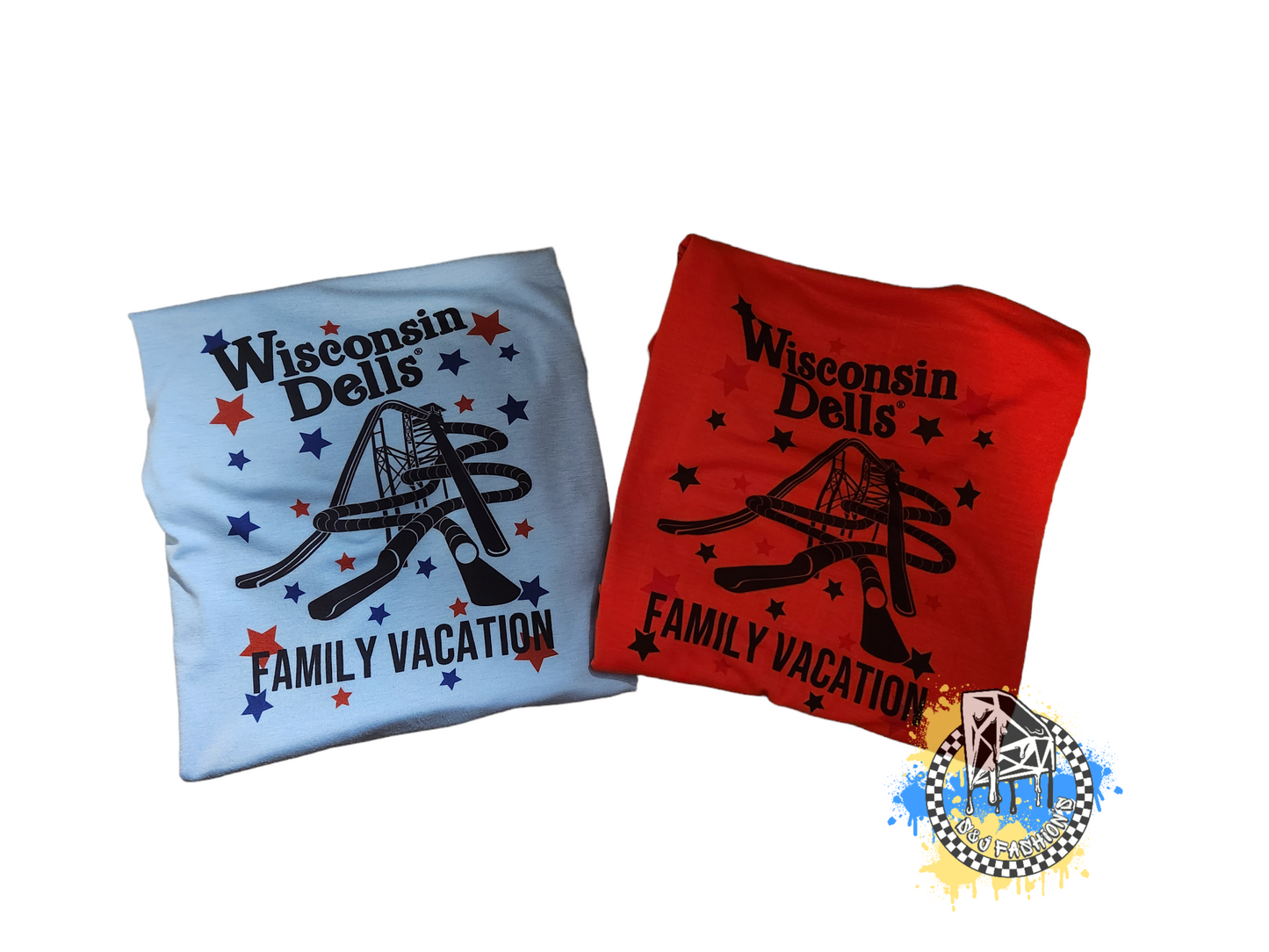 Wisconsin Dells Family Vacation Boys Shirt Girls Shirt Ladies Shirt Mens Shirt