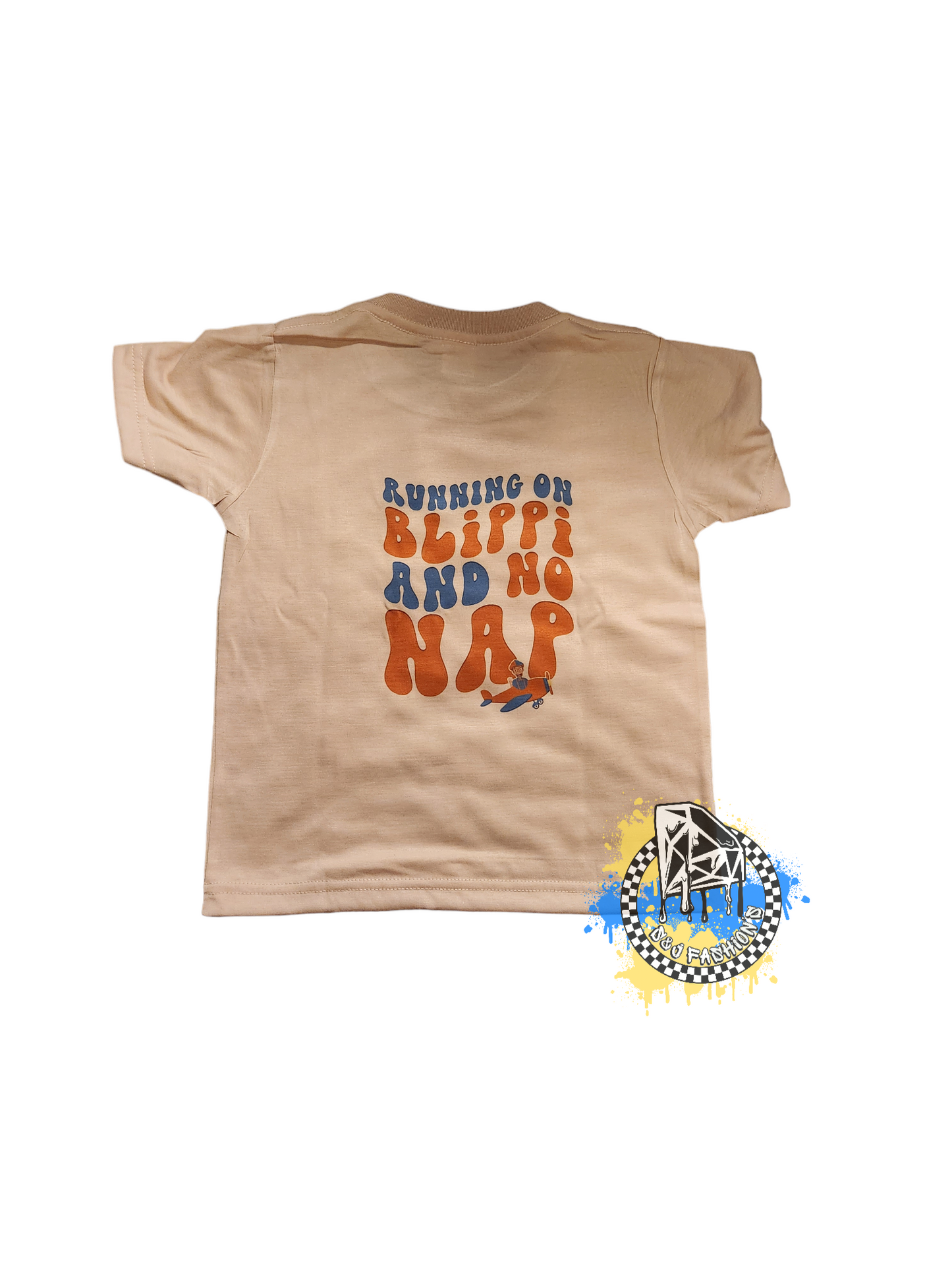 Running on Blippi Girls Shirt Boys Shirt