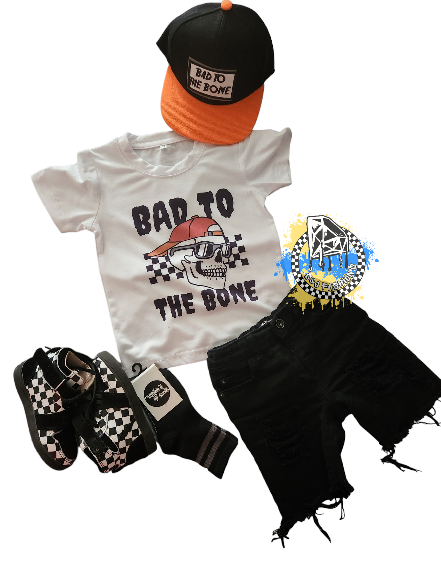 Bad to the Bone Girls Shirt Ladies Shirt