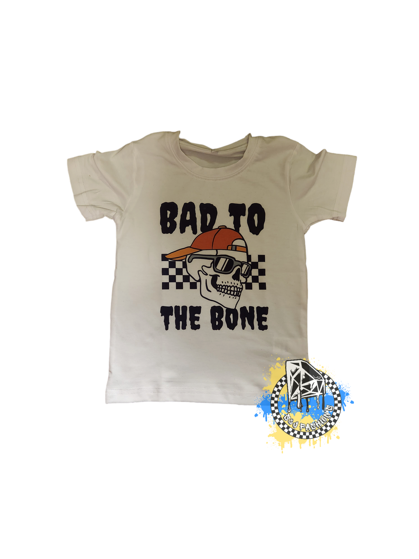 Bad to the Bone Girls Shirt Ladies Shirt