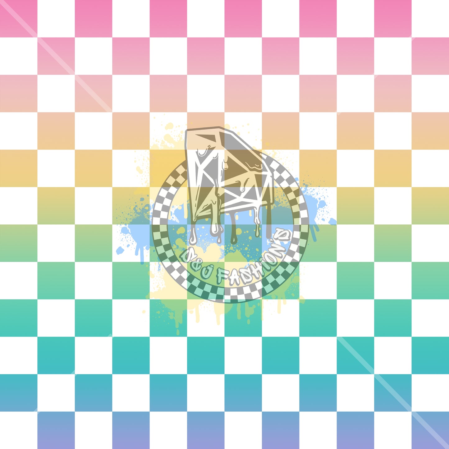 Ombre Checker Handmade