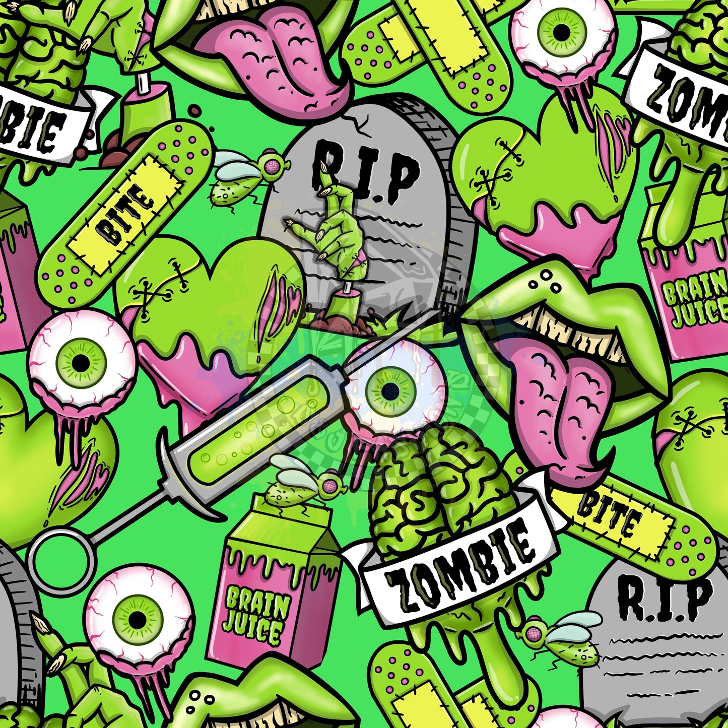 Zombie Halloween Handmade