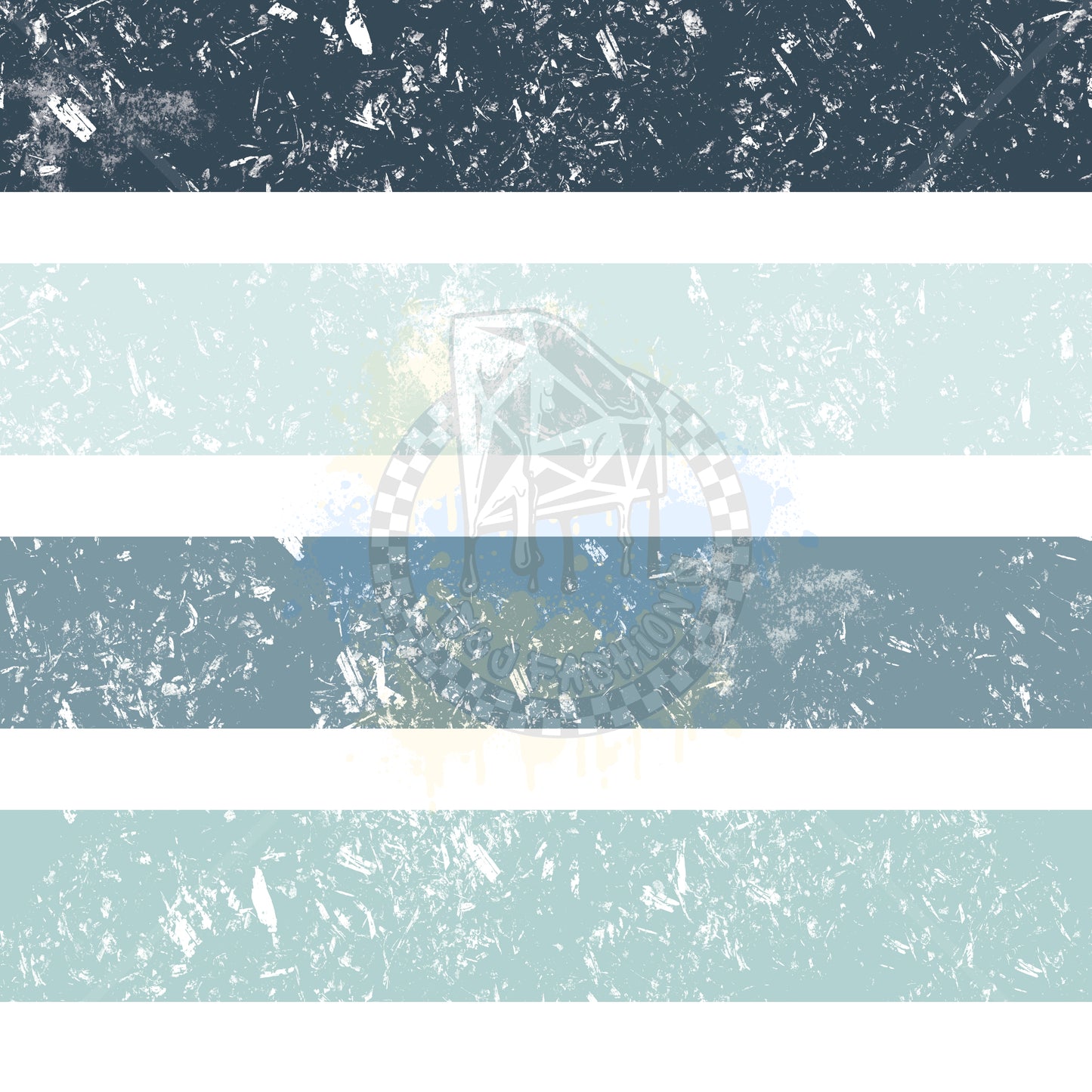 Distressed Stripes Handmade