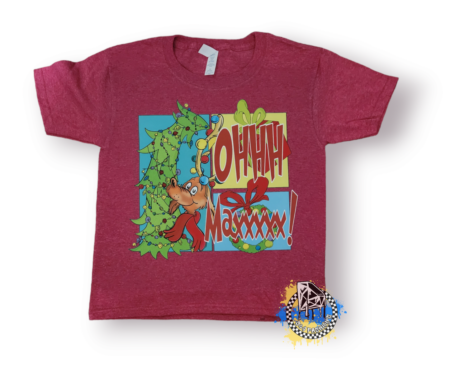 Oh Max Christmas Boys Shirt Girls Shirt
