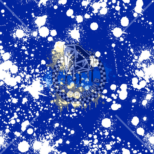 White Splatter Handmade