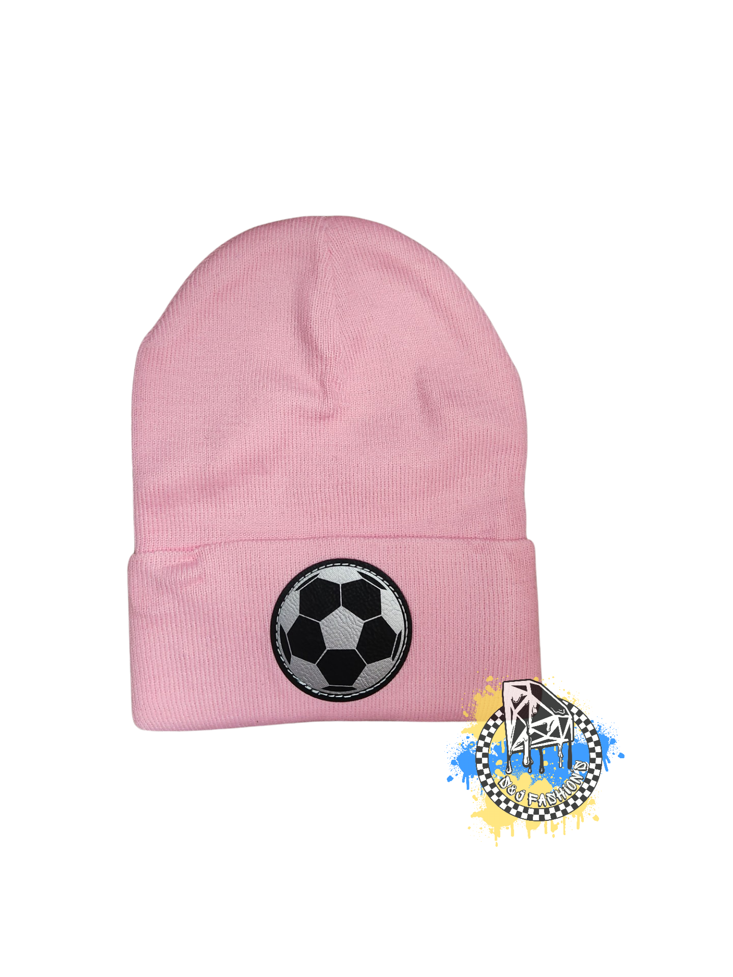 Soccer Ball Patch Beanie