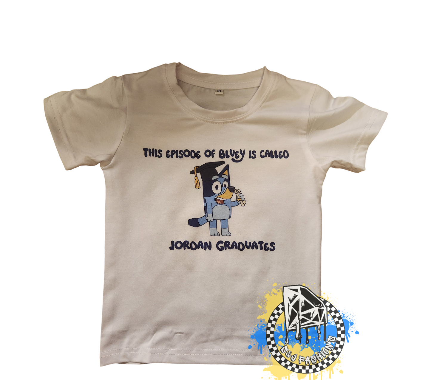 Bluey Grad Girls Shirt Boys Shirt