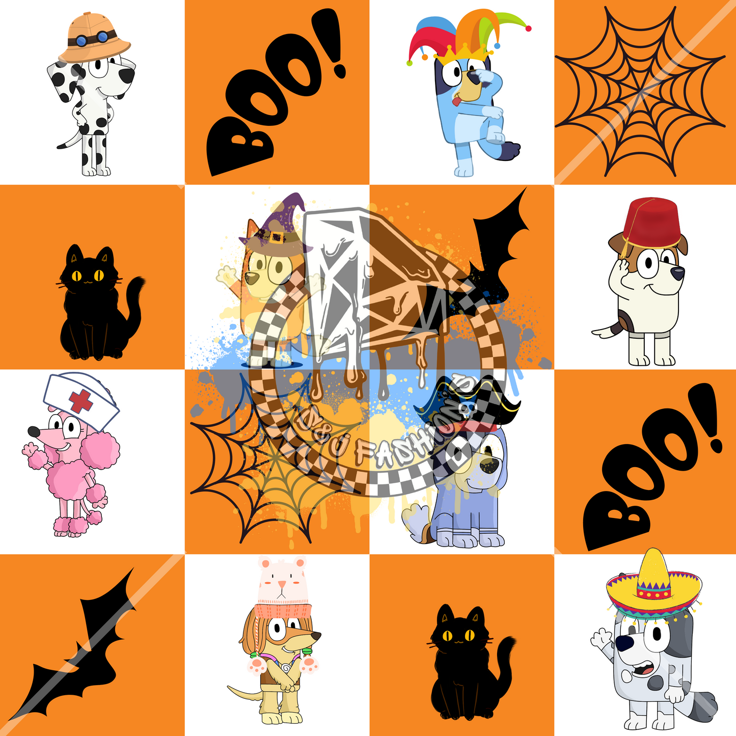 Bluey Halloween Handmade