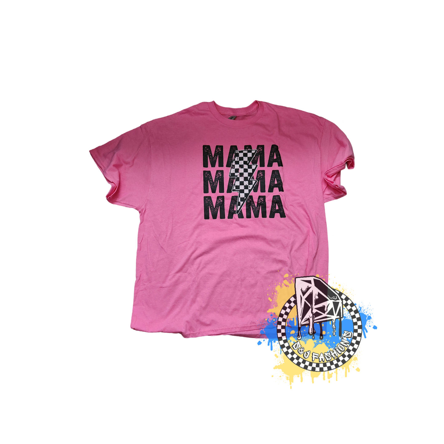 Checker Mama Ladies Shirt