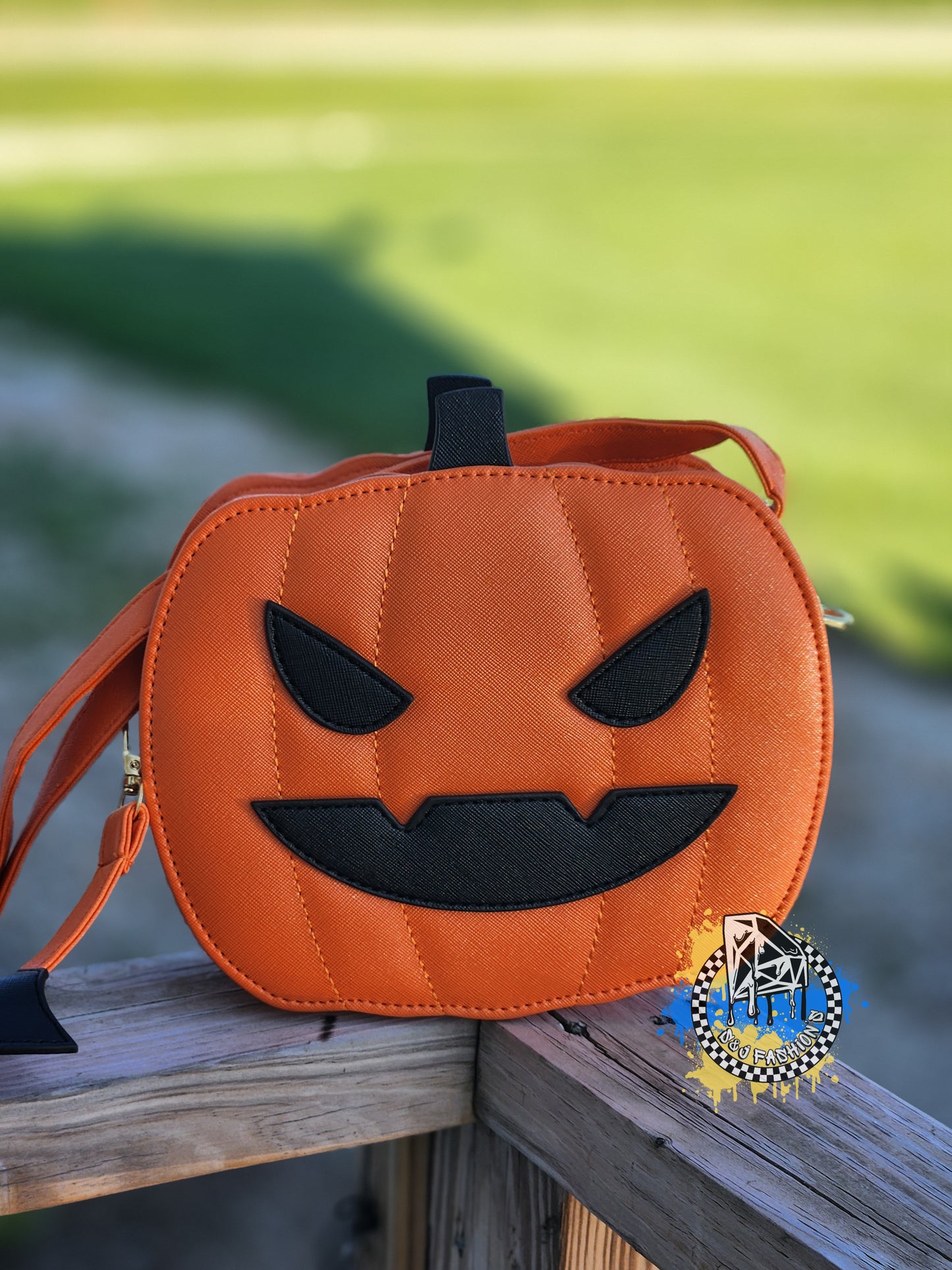 Orange Pumpkin Bag Halloween