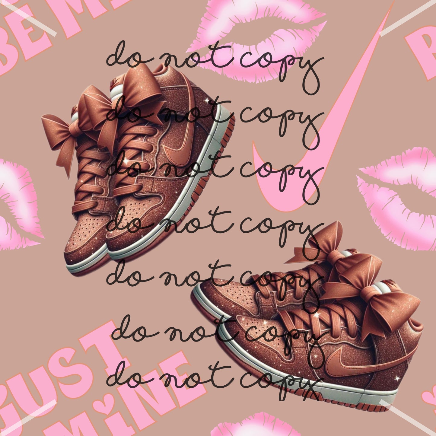 Nike Be Mine Handmade