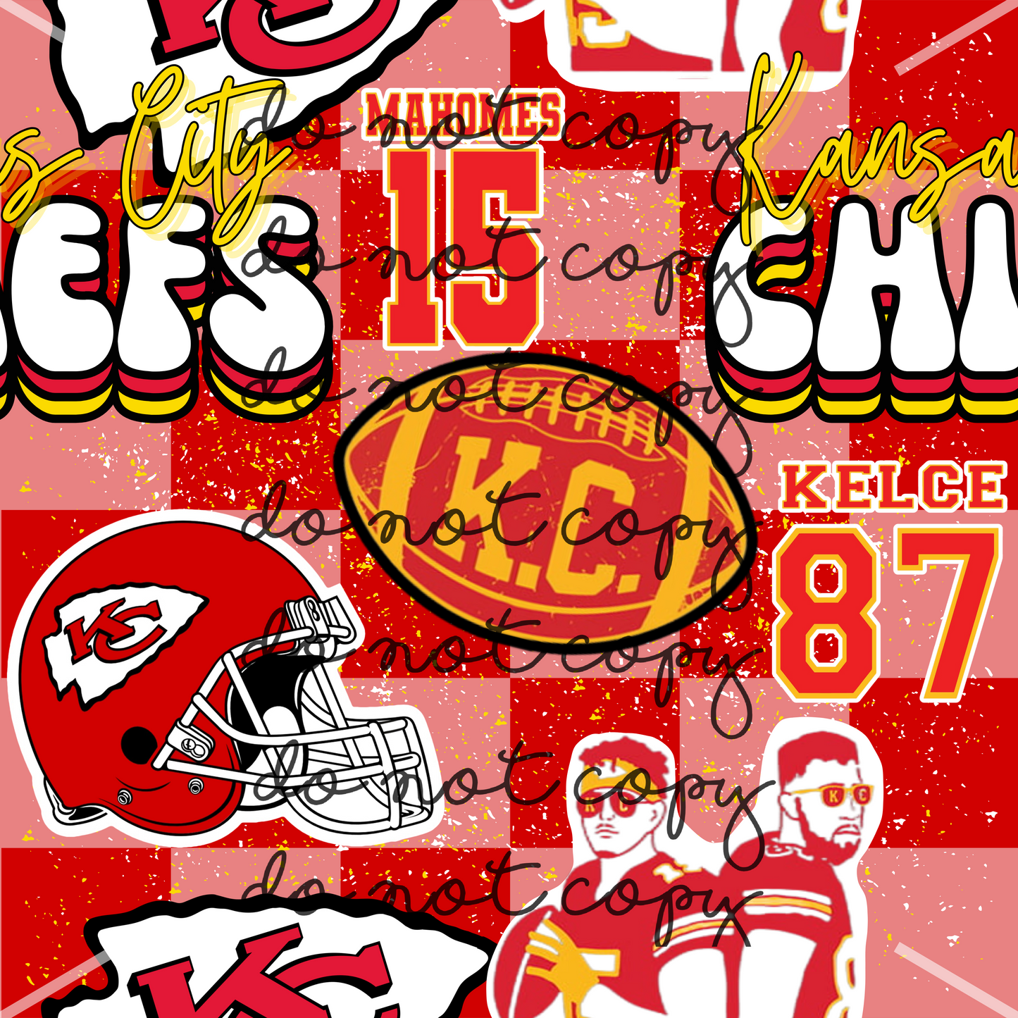 KC Chiefs NFL Handmade Football