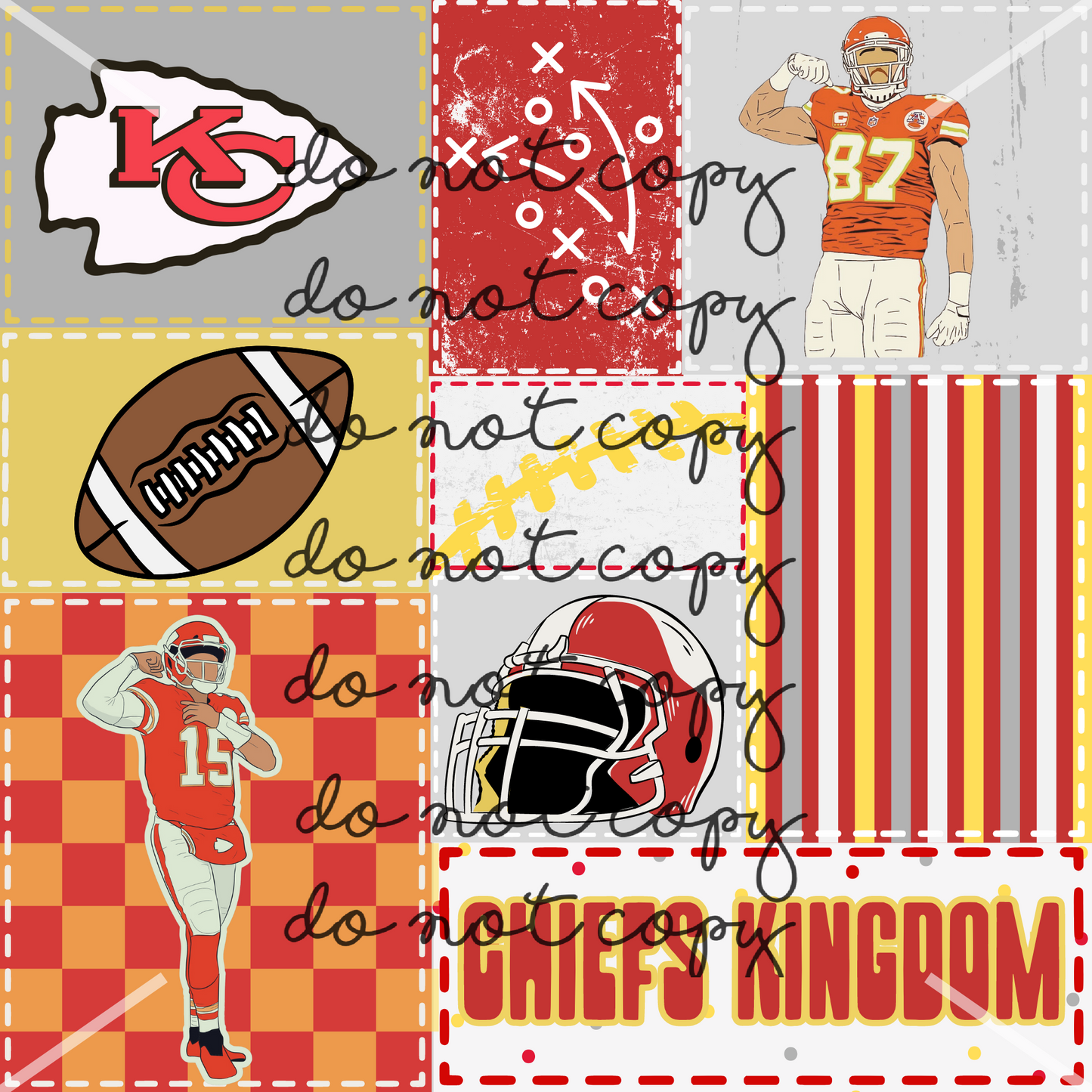 KC Chiefs NFL Handmade Football