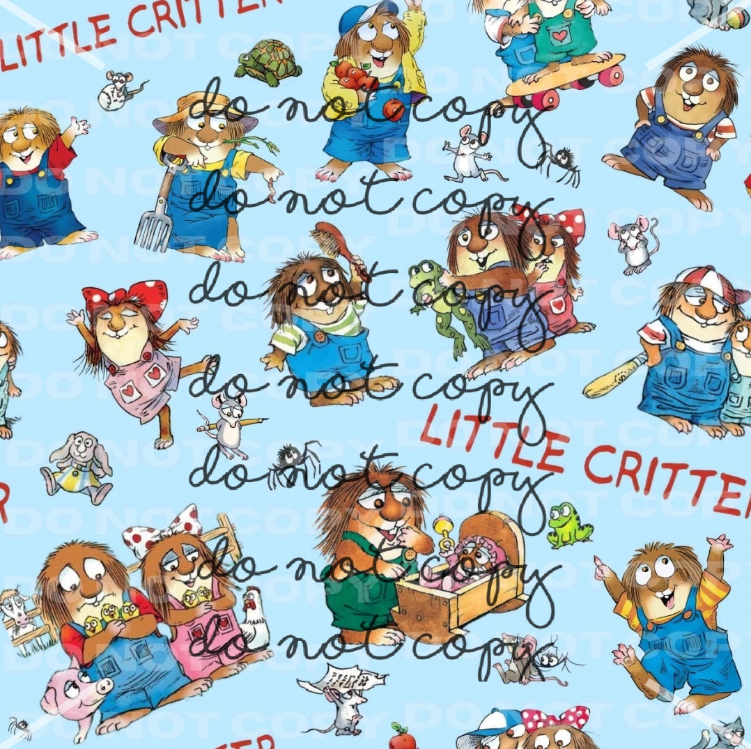 Little Critters Children's Story Book Handmade