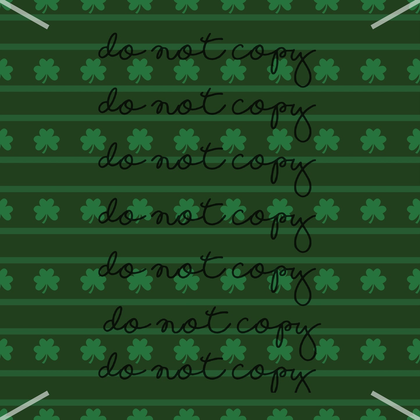 Clover St. Patricks Handmade