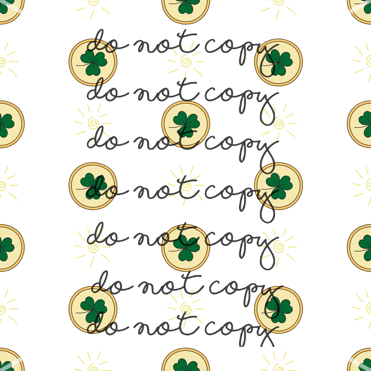 Clover Coins St. Patricks Handmade