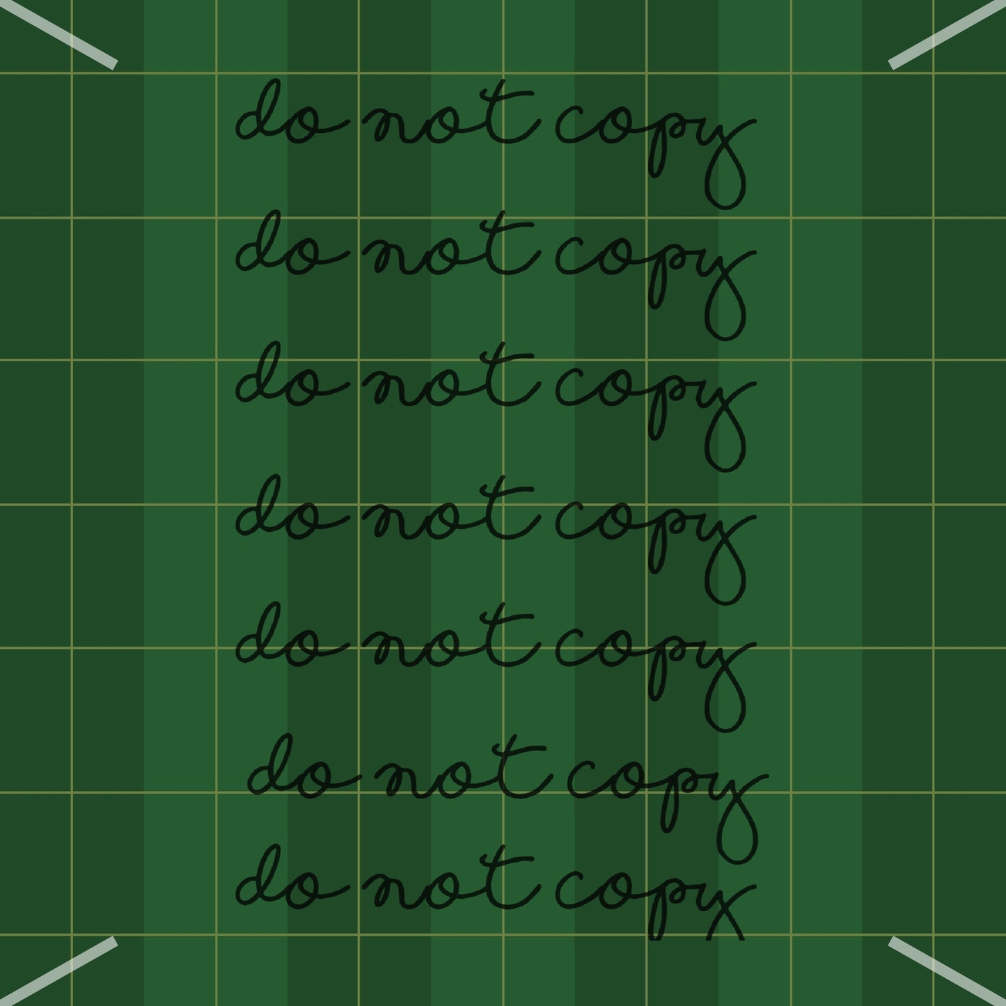 Plaid St. Patricks Handmade