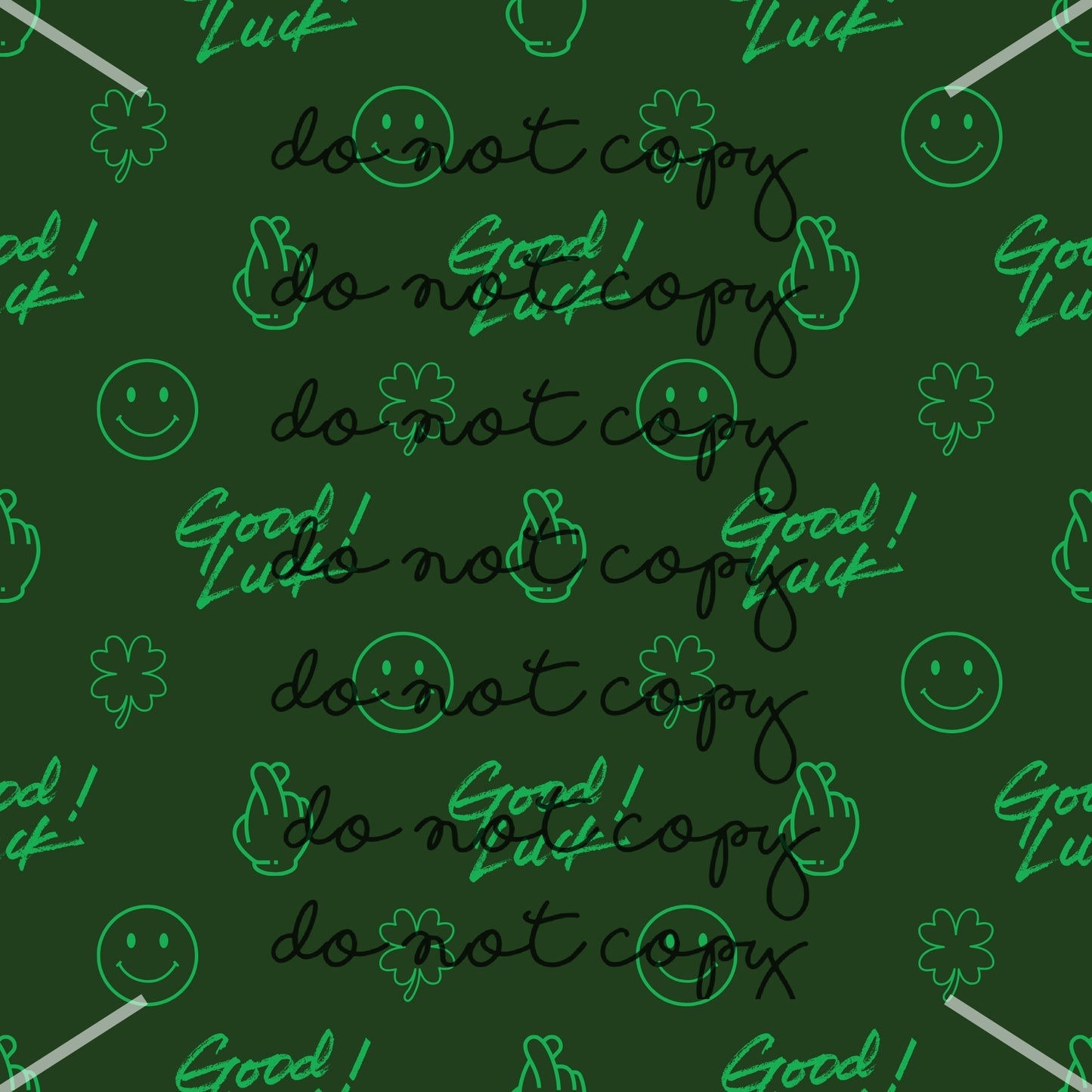 Good Luck St. Patricks Handmade