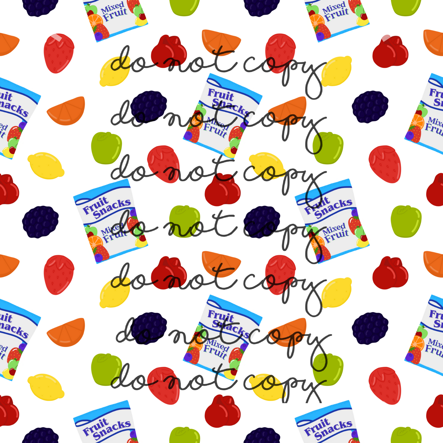 Fruit Snacks Handmade