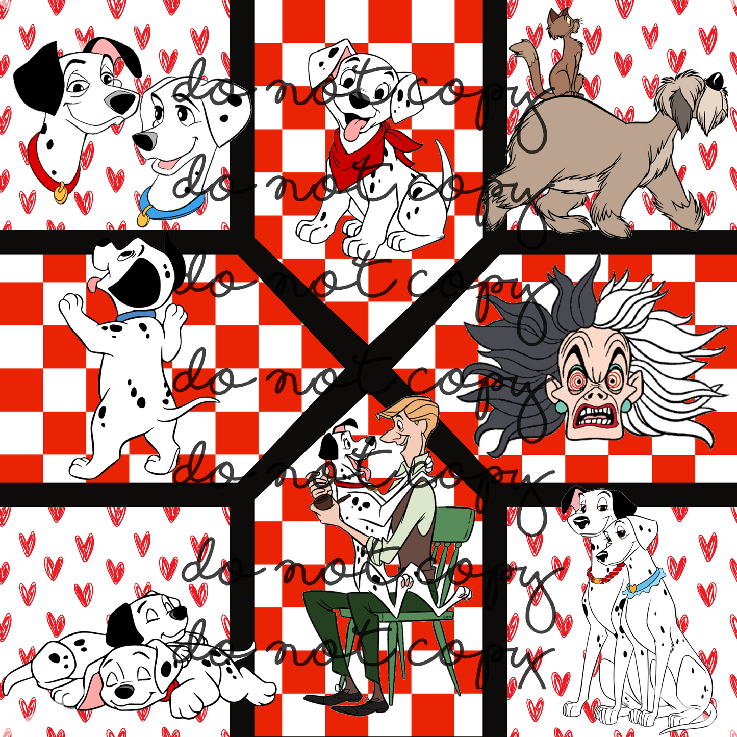 101 Dalmatians Handmade