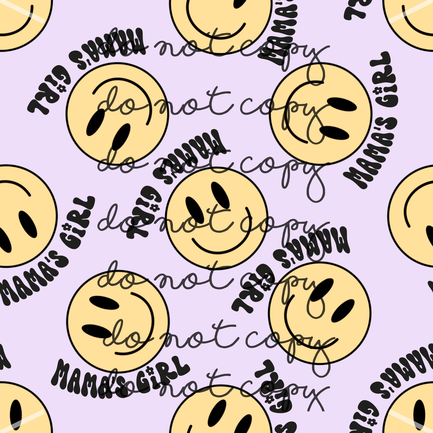 Mamas Girl Mother's Day Handmade