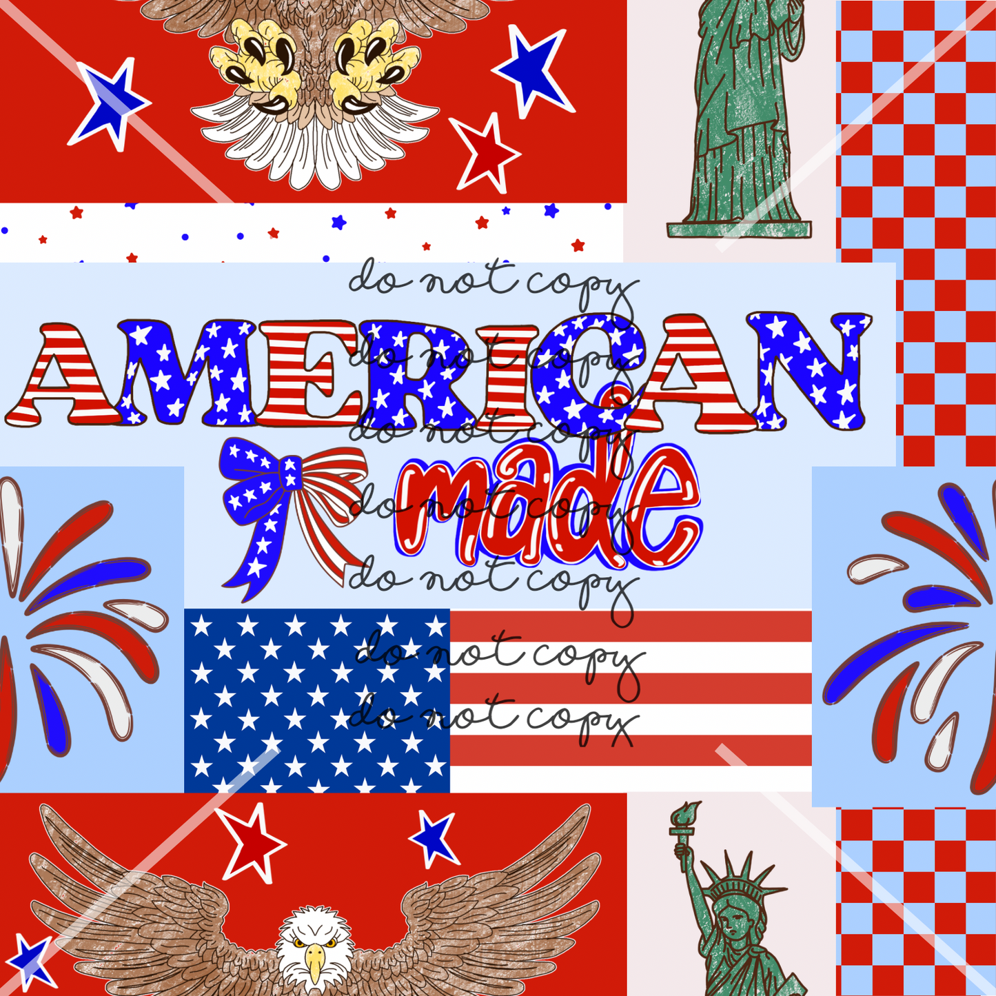 American Made 4th of July Handmade
