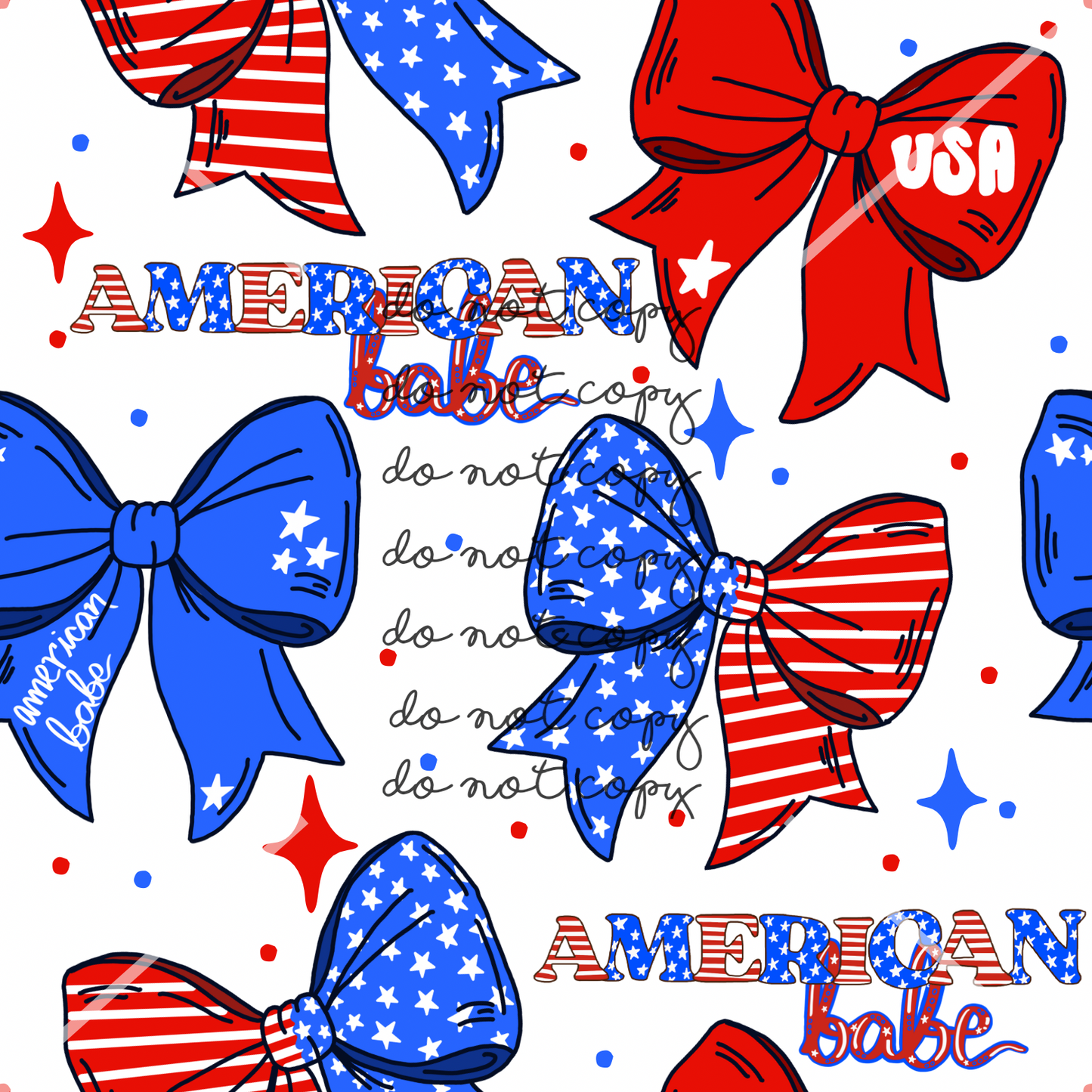 American Babe 4th of July Handmade