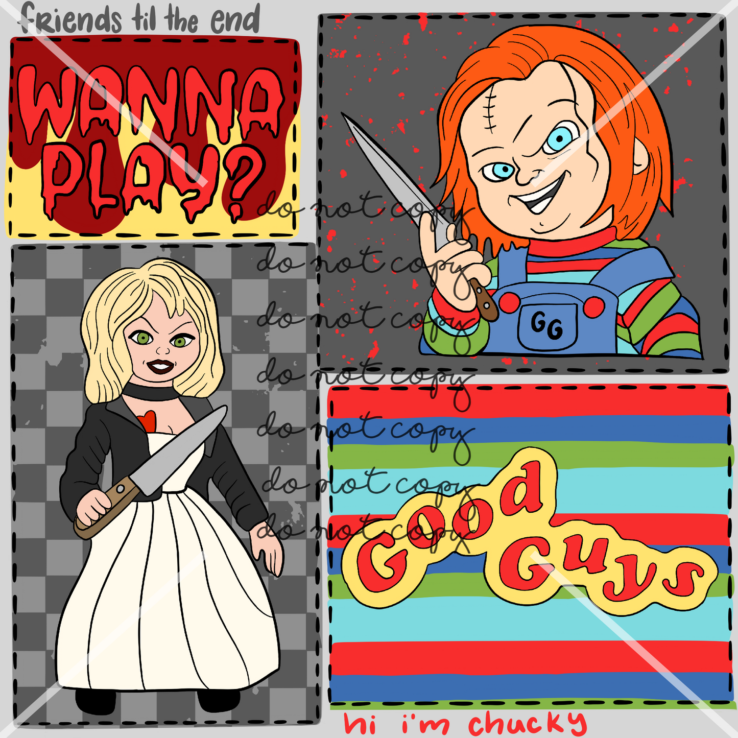 Chucky Halloween Handmade
