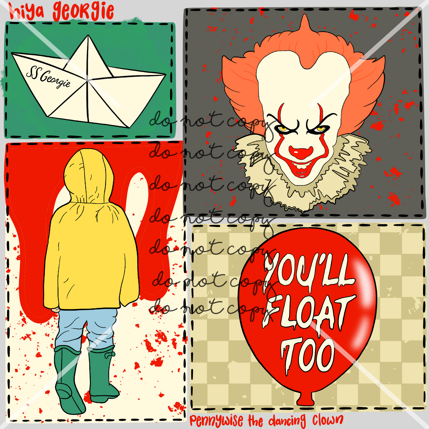 Pennywise Halloween Handmade