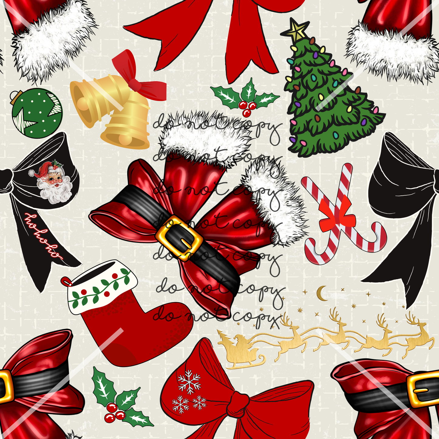 Christmas Bow Handmade