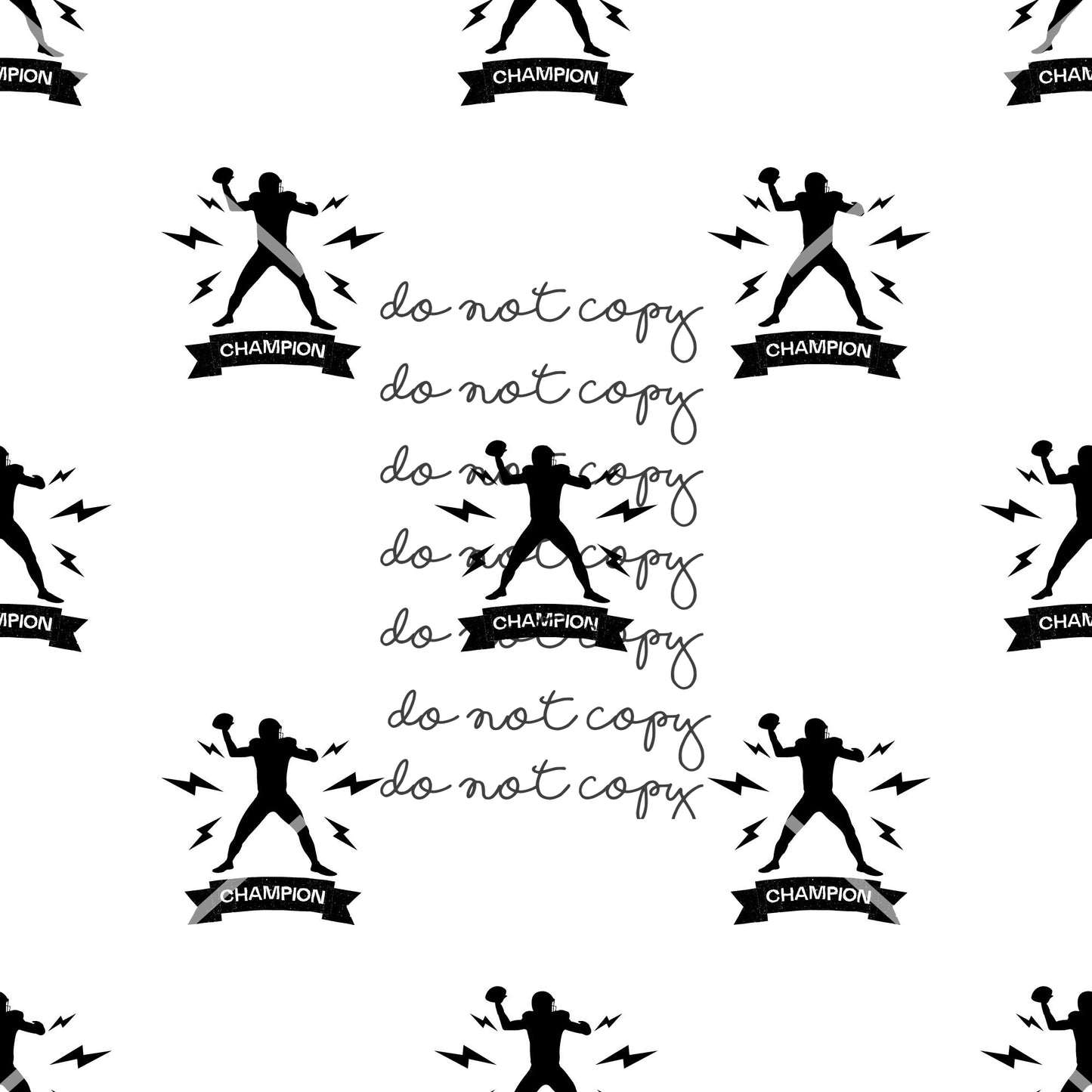 Football Player Handmade