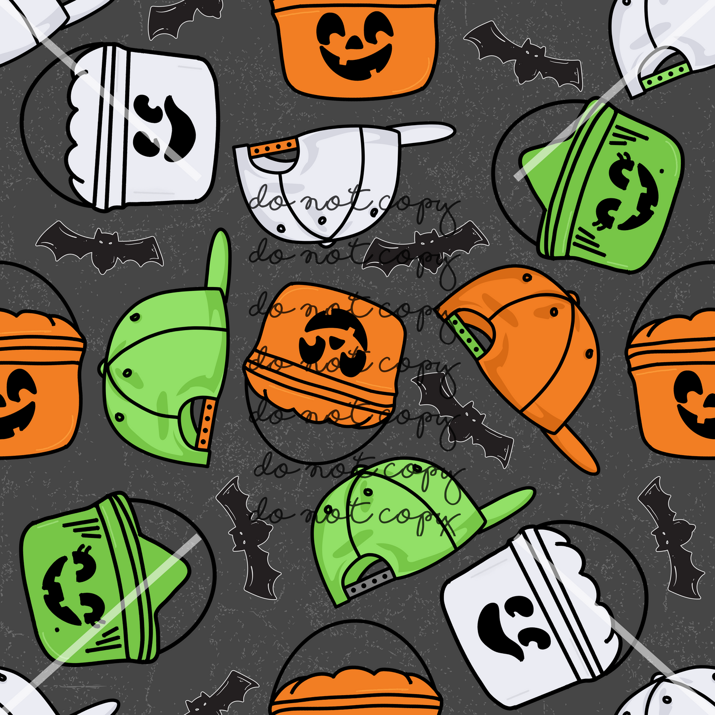Buckets & Hats Halloween Handmade