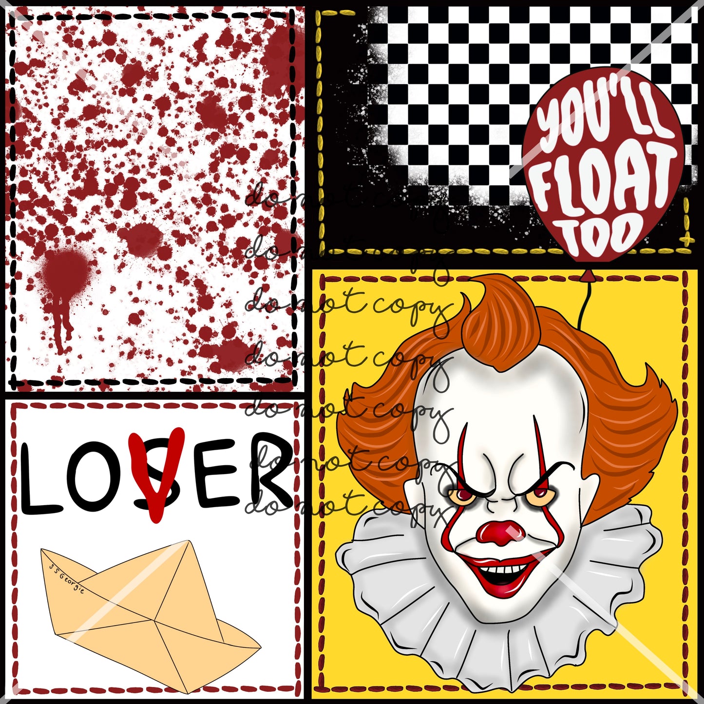 Pennywise It Halloween Handmade