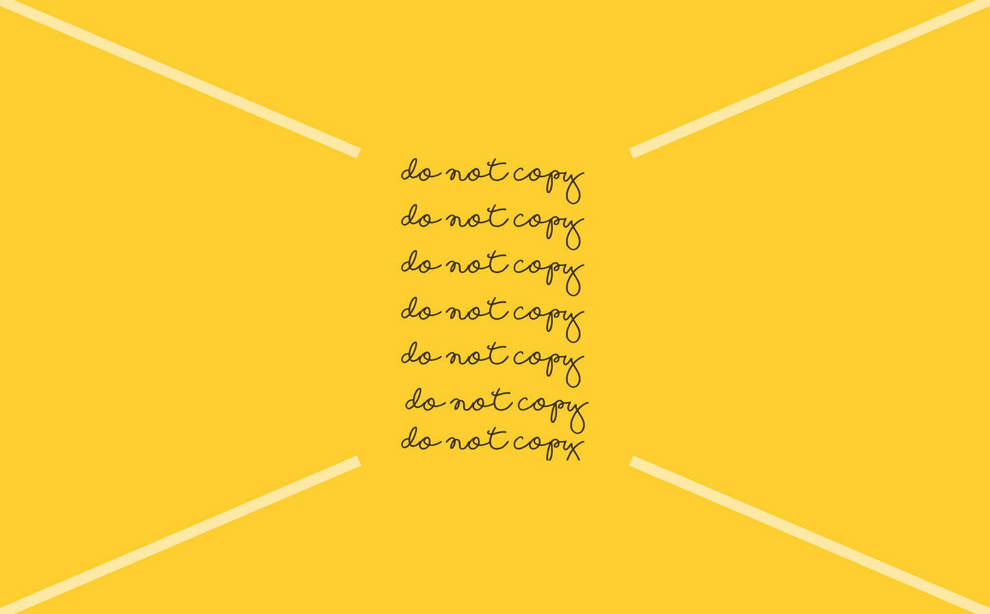 Yellow Handmade