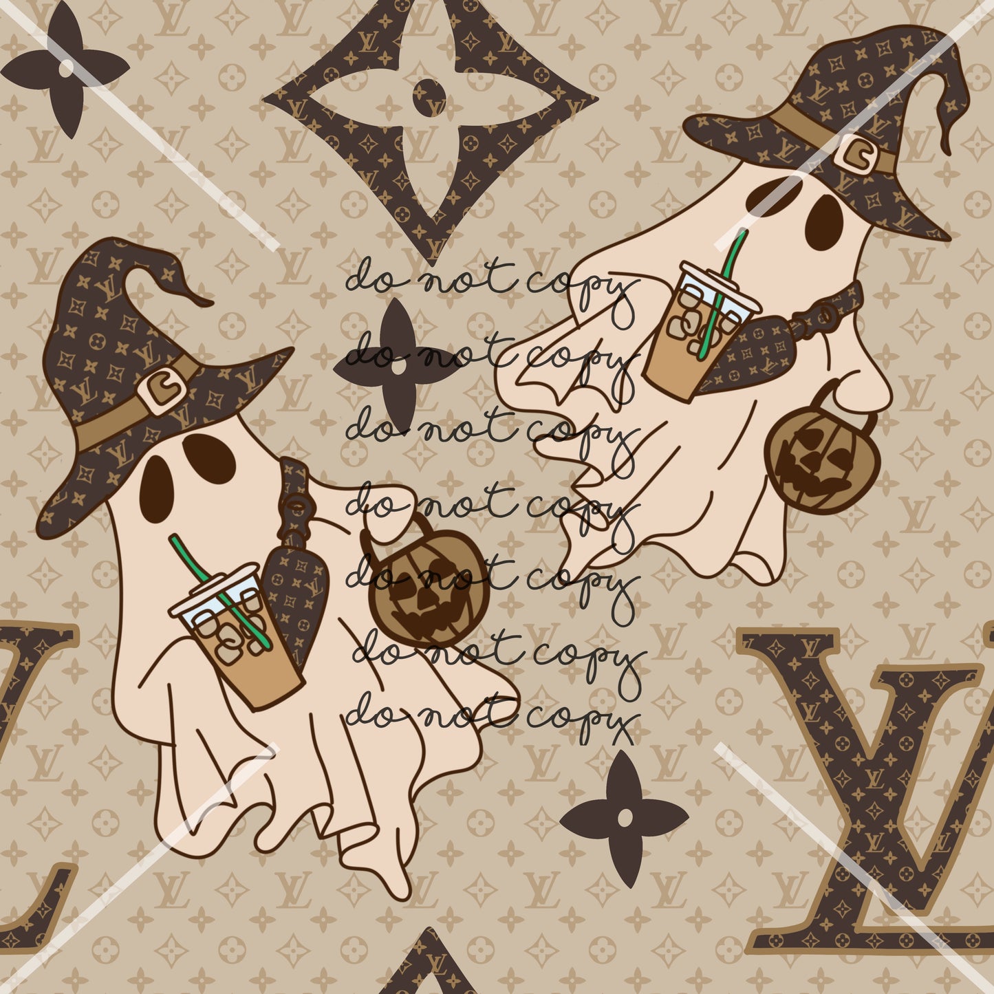 LV Bougie Ghost Fall Handmade