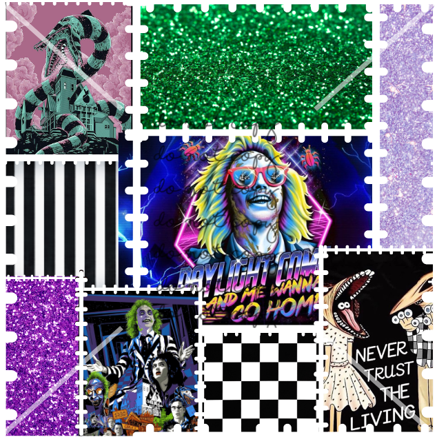 Beetlejuice Halloween Handmade