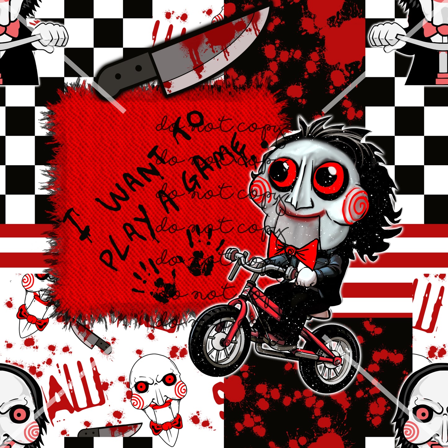 Saw Halloween Handmade