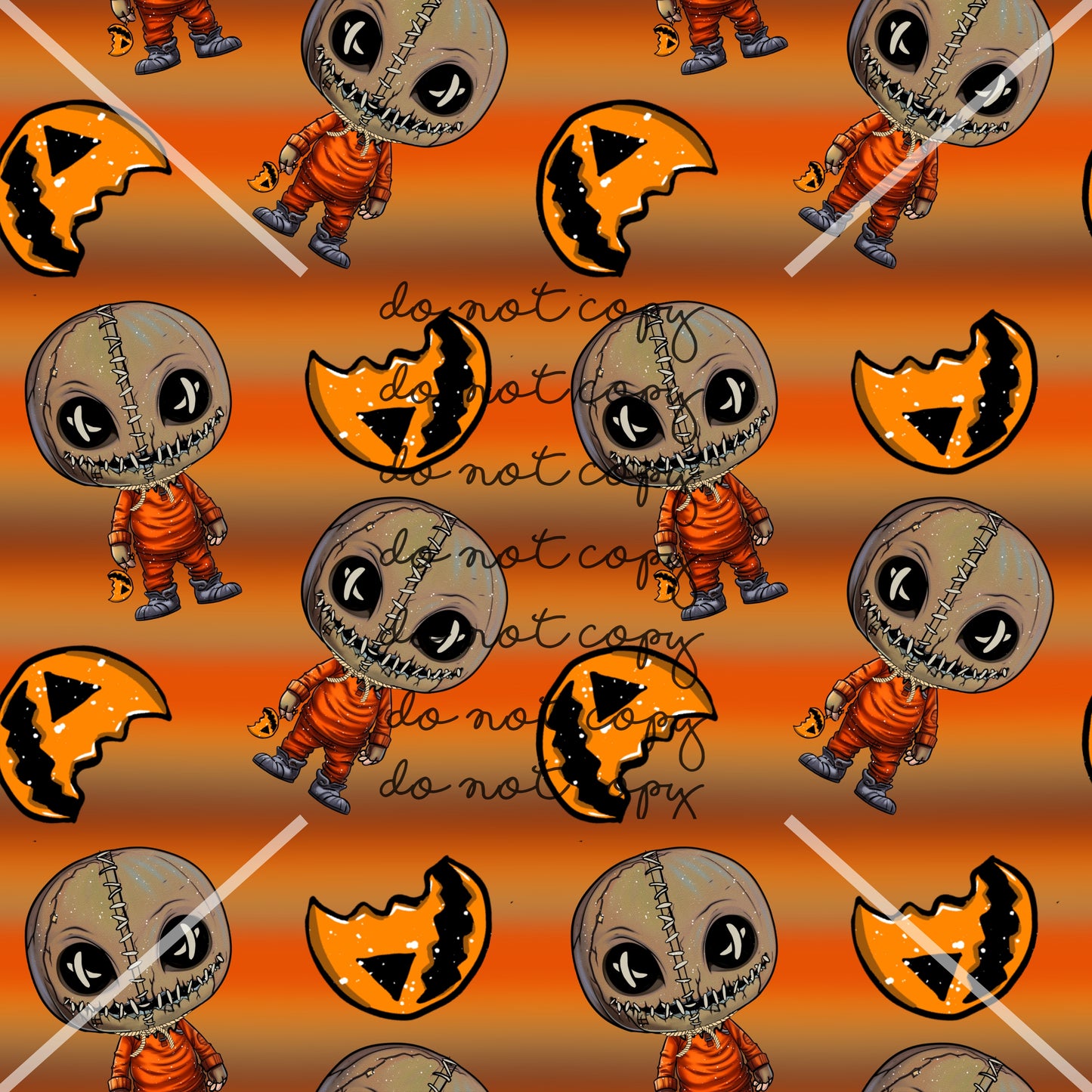 Sam Trick or Treat Halloween Handmade