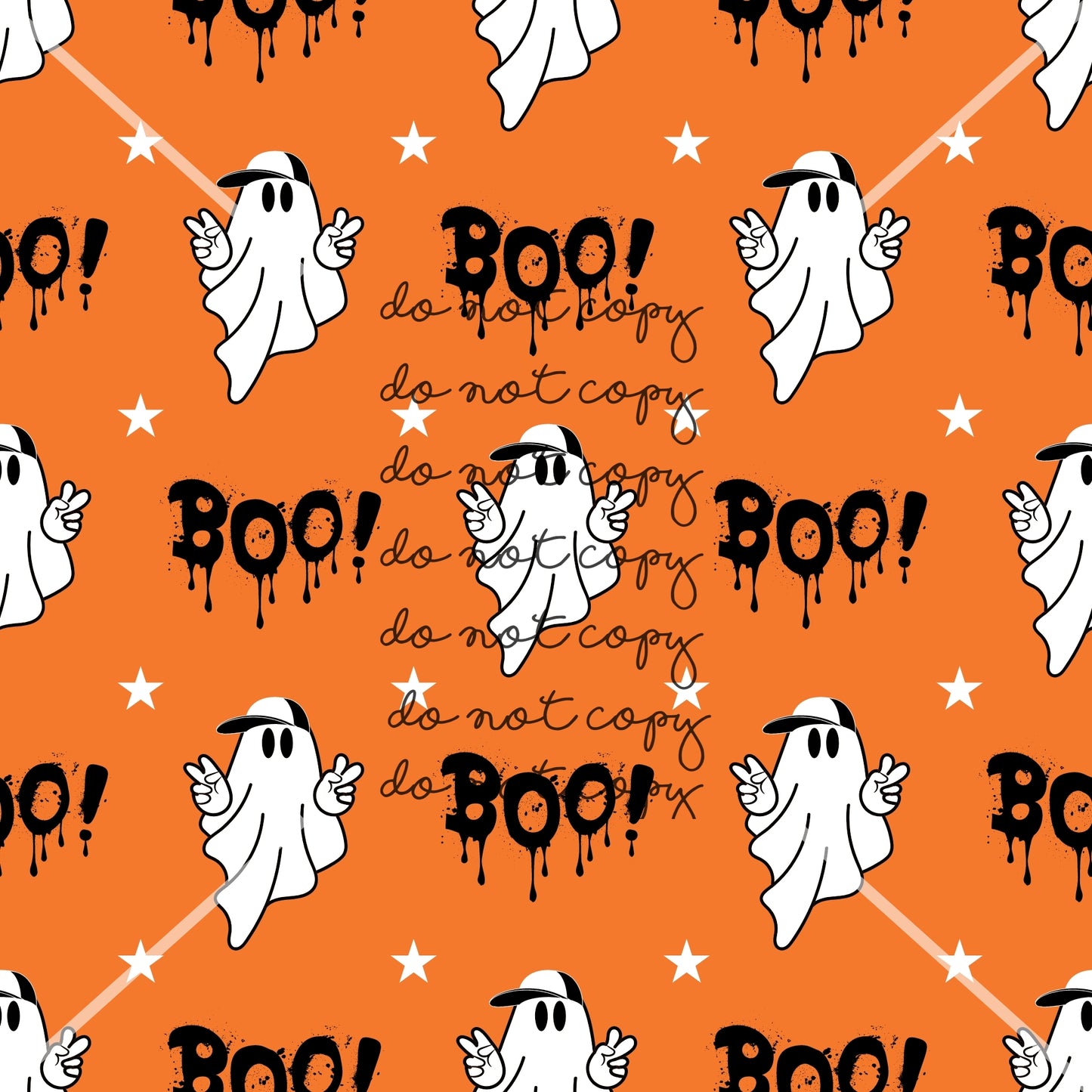 Boo Ghost Halloween Handmade