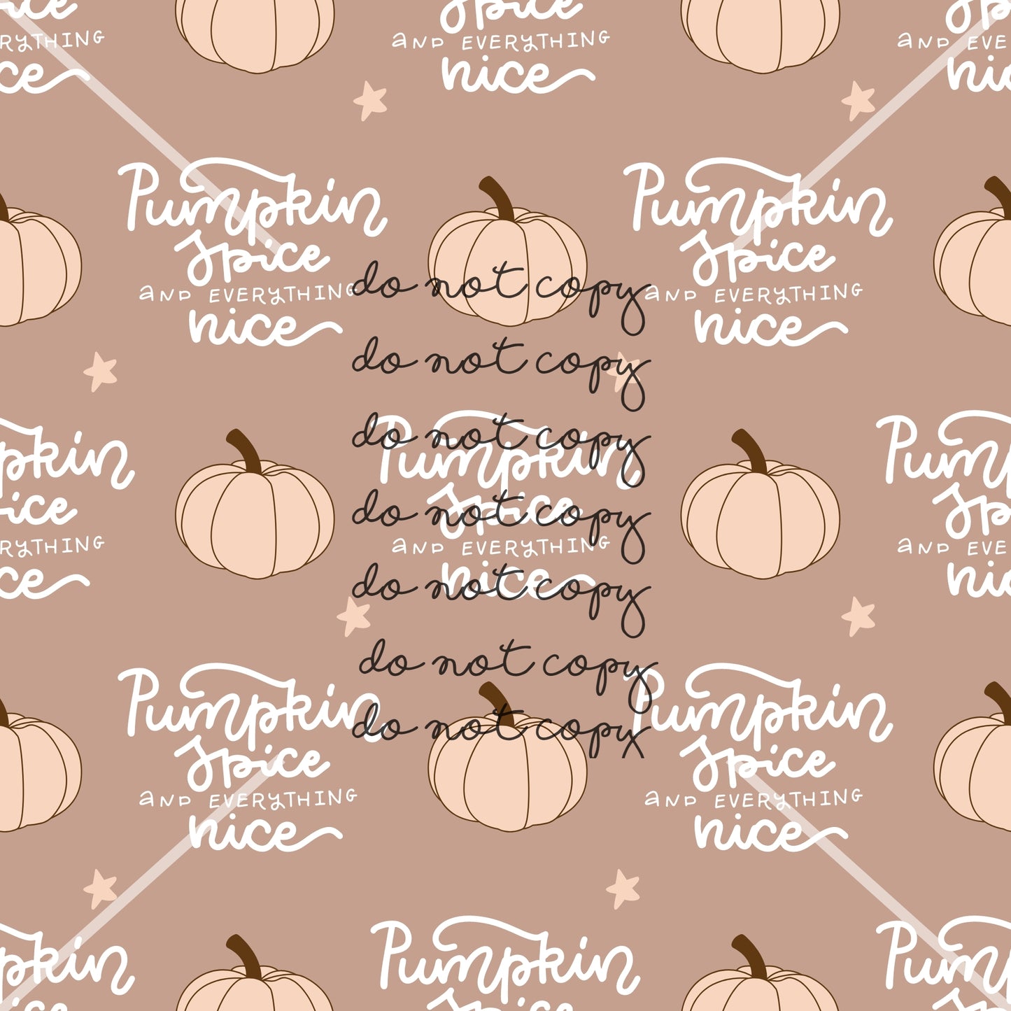 Pumpkin Spice & Everything Nice Fall Handmade