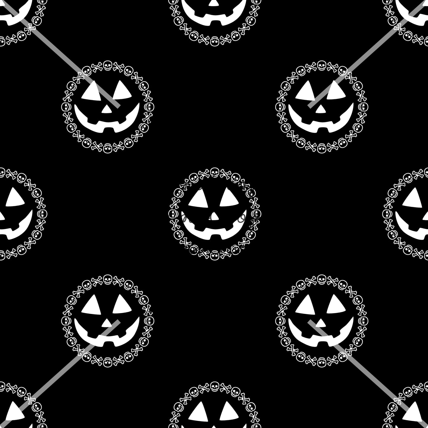 Pumpkin Face Halloween Handmade