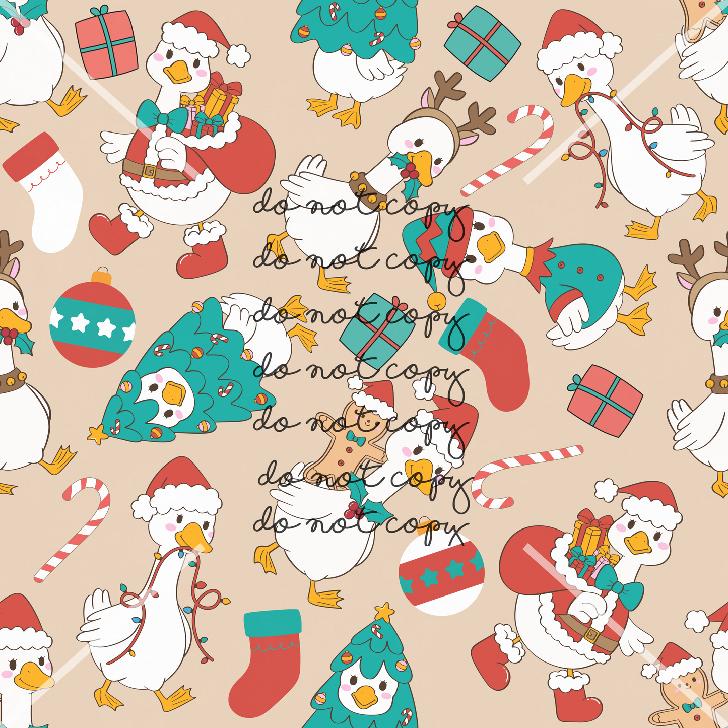 Goose Christmas Handmade