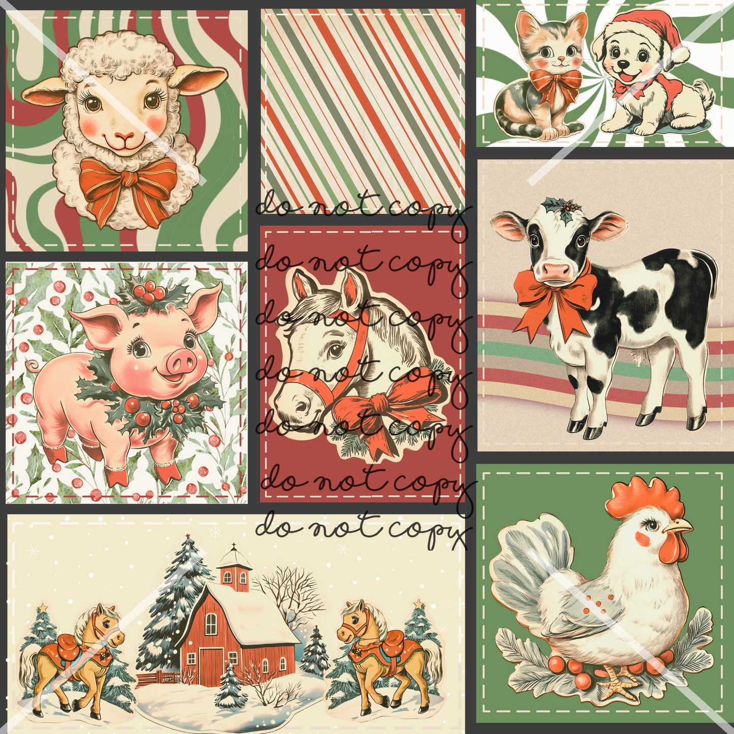 Farm Christmas Handmade